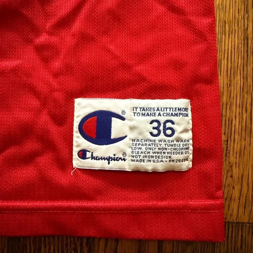 VTG 80s 90s Chicago Bulls John Paxson #5 NBA Basketball Champion Jersey 36 Small